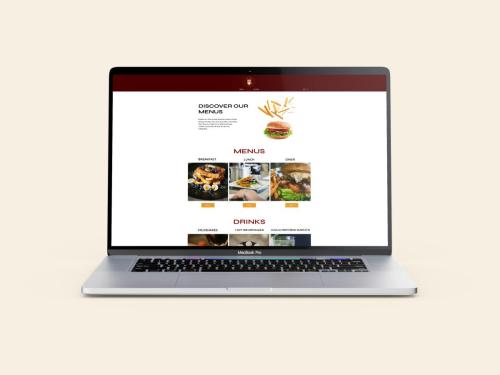 Diner 24/7 Website